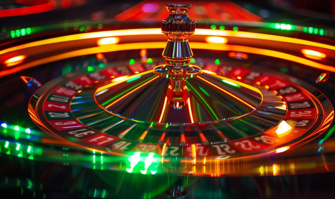Betting controls and hand display on Teen Patti table