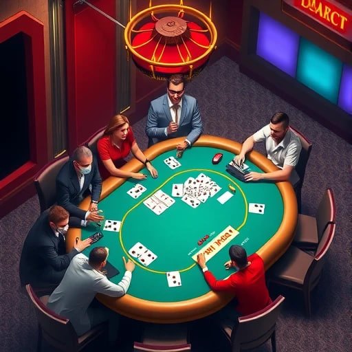 7dewabet Teen Patti lobby showing active tables and seat availability